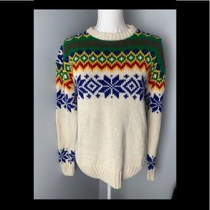Vintage GH Bass Ski Sweater